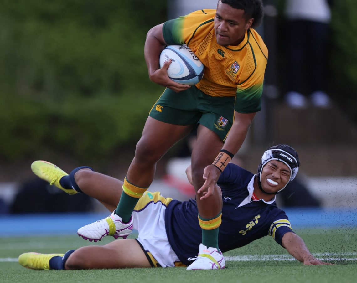 Green and Gold Success - schoolsrugby.com.au